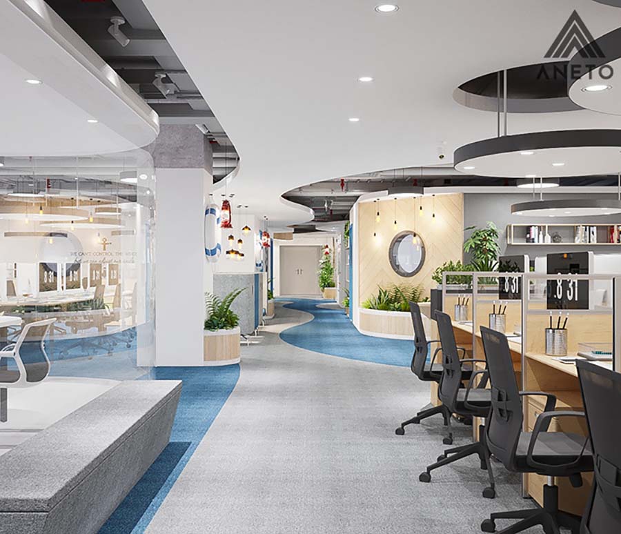 Xu hướng thiết kế nội thất văn phòng chuyên nghiệp hiện nay