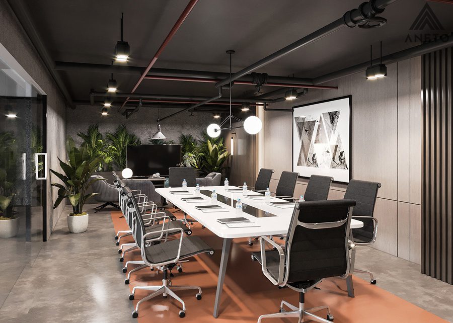 Thiết kế phòng họp doanh nghiệp