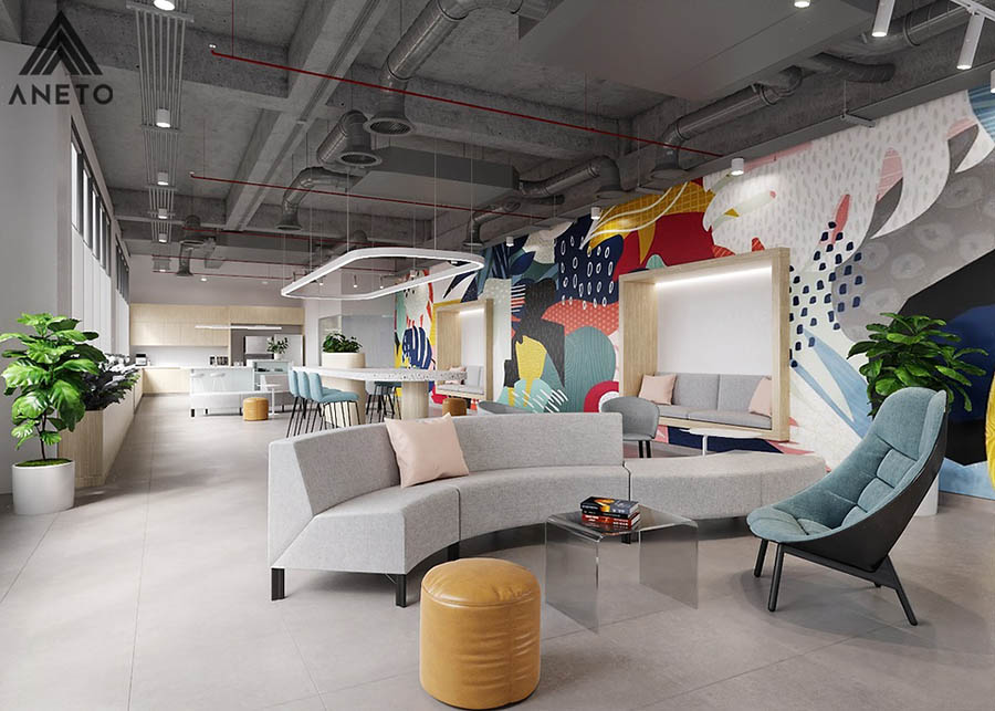 Thiết kế văn phòng làm việc mang tính nghệ thuật Thiết kế văn phòng làm việc mang tính nghệ thuật