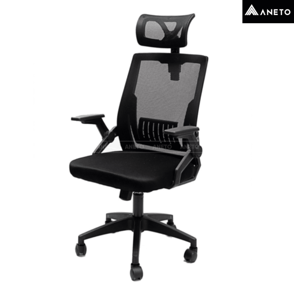 Ghế Xoay Lưới Văn Phòng ANETO OC0440590 Chi tiết thiết kế ghế xoay văn phòng