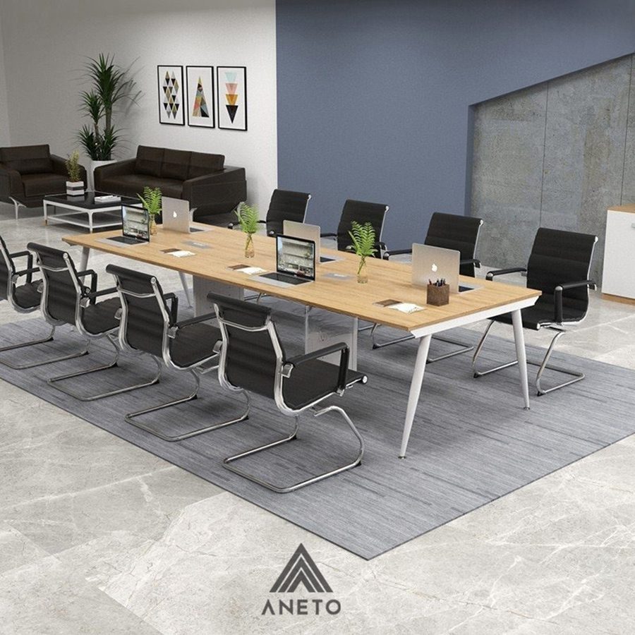 Kích thước bàn họp 10 người phổ biến nên tham khảo Kích thước bàn họp 10 người phổ biến nên tham khảo