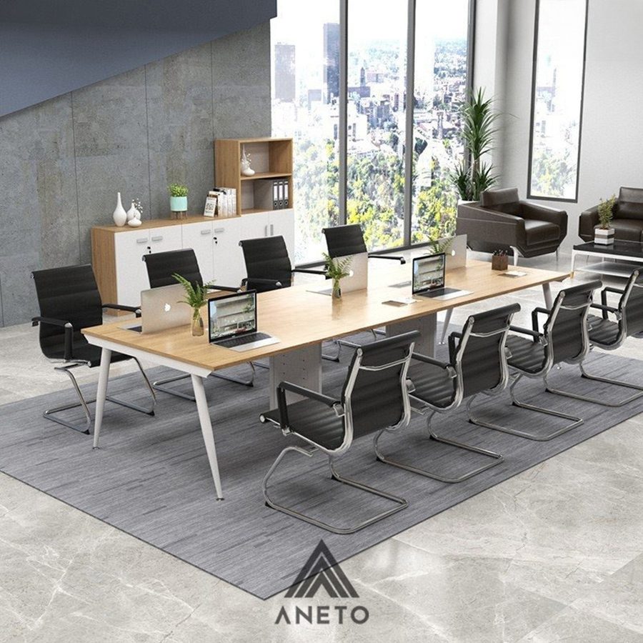 Kích thước bàn họp 10 người phổ biến nên tham khảo Kích thước bàn họp 10 người phổ biến nên tham khảo