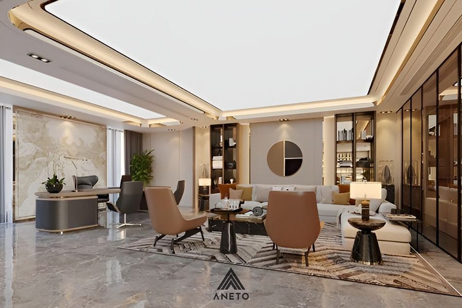 Ý tưởng thiết kế phòng giám đốc đẹp và khoa học nhất 2024 Ý tưởng thiết kế phòng giám đốc đẹp và khoa học nhất 2024