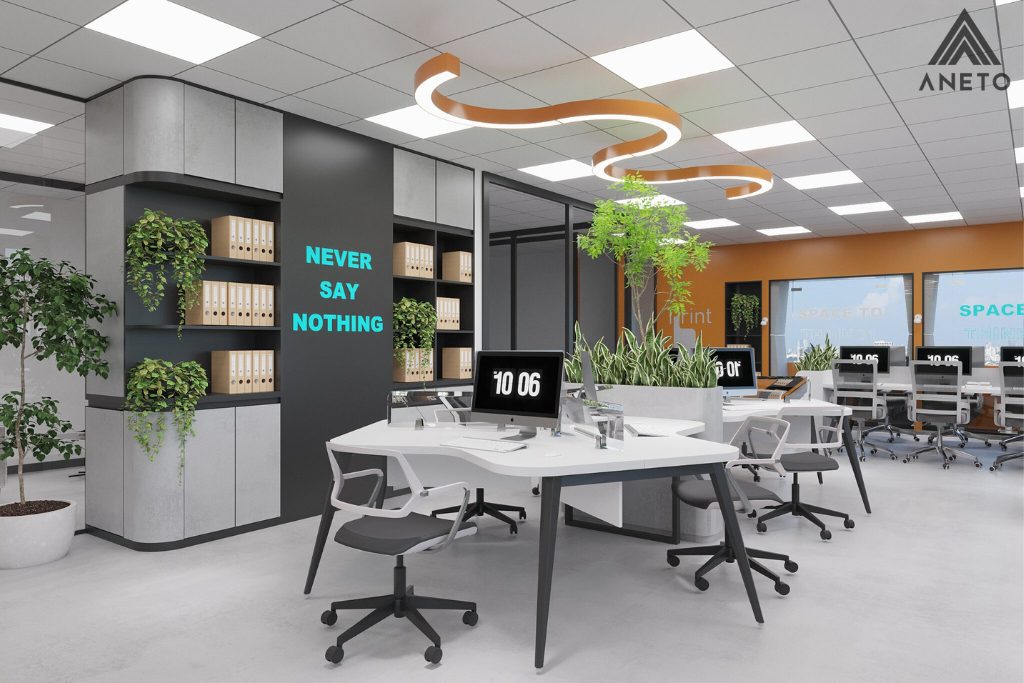 So sánh sự khác biệt giữa văn phòng xanh và văn phòng mở So sánh sự khác biệt giữa văn phòng xanh và văn phòng mở