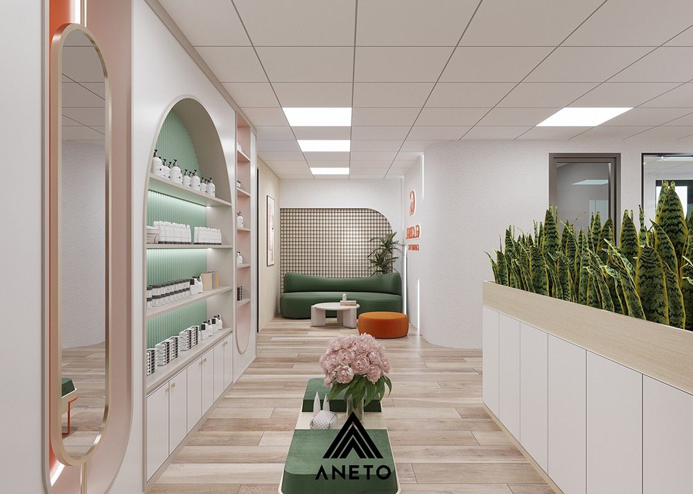 Ý tưởng thiết kế để tạo ra một văn phòng xanh và thư giãn