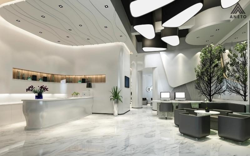 Ý tưởng thiết kế để tạo ra một văn phòng xanh và thư giãn