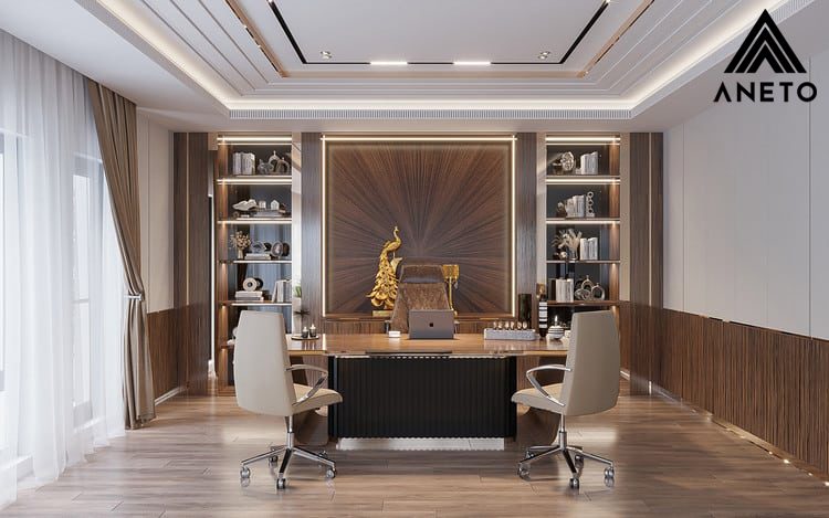 Mẫu Concepts Phòng Làm Việc Giám Đốc Quyền Lực Mẫu Concepts Phòng Làm Việc Giám Đốc Quyền Lực