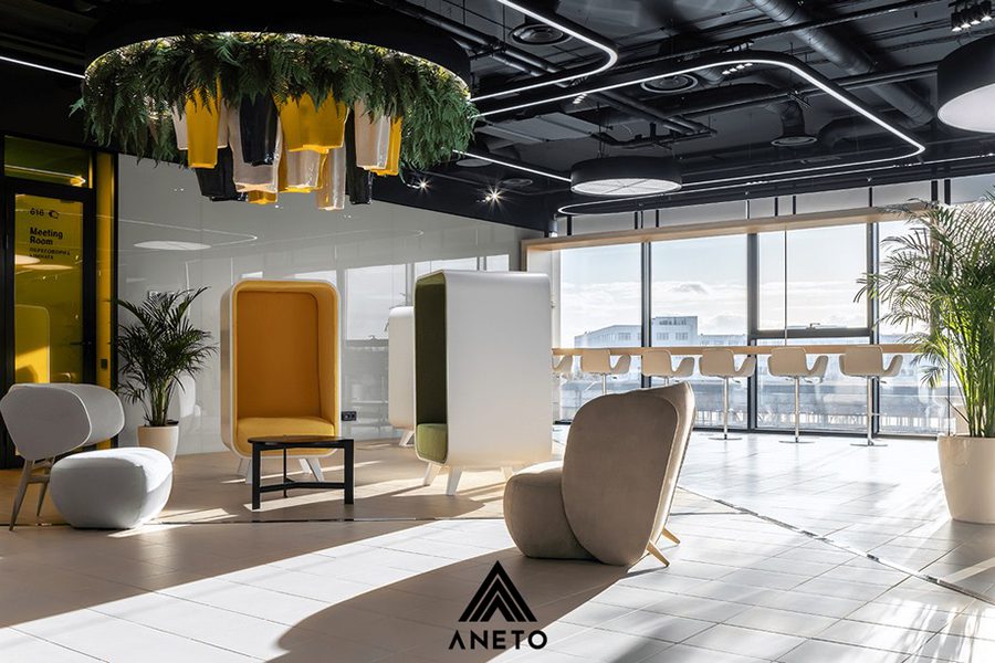 Thiết kế văn phòng bất động sản uy tín chất lượng