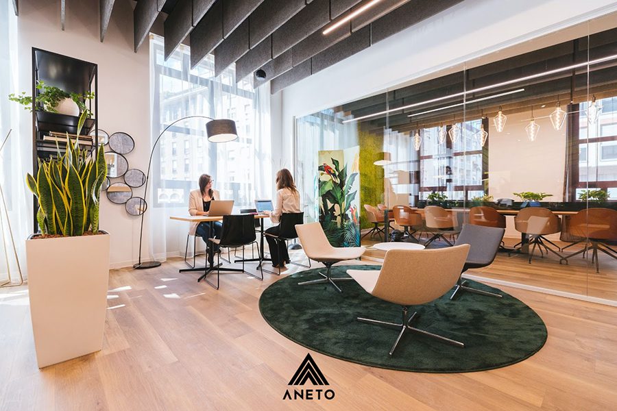 Thiết kế văn phòng bất động sản uy tín chất lượng