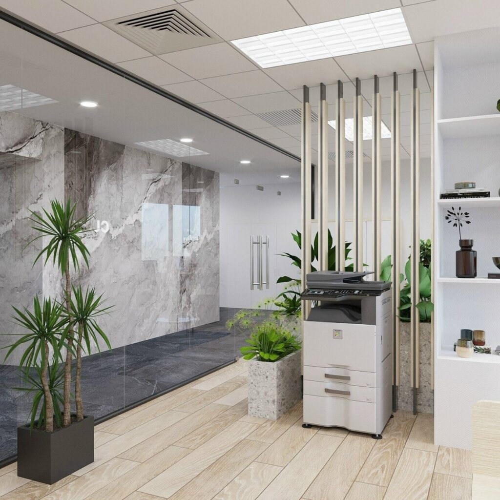 Thiết kế nội thất văn phòng nhỏ theo diện tích