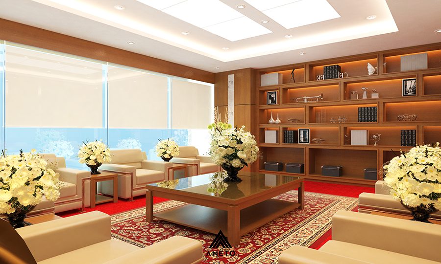 Thiết kế cải tạo nội thất văn phòng Green park