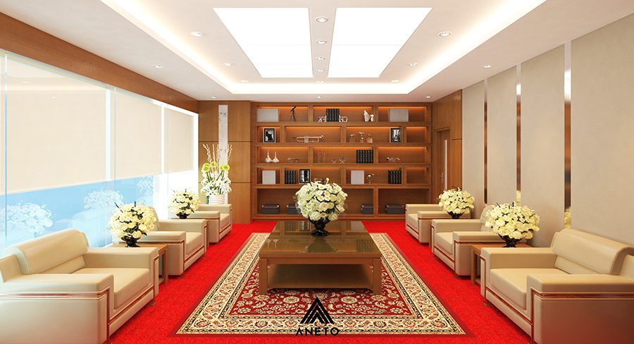 Thiết kế cải tạo nội thất văn phòng Green park