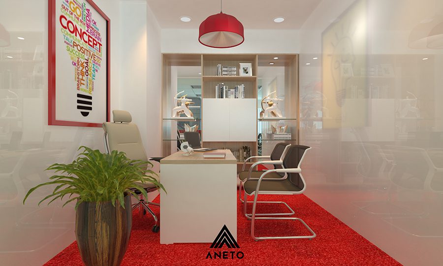 Thiết kế cải tạo nội thất văn phòng Green park