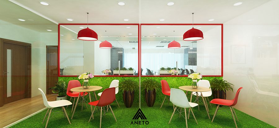 Thiết kế cải tạo nội thất văn phòng Green park