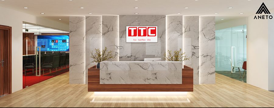 Thiết kế cải tạo nội thất văn phòng TTC tòa nhà RICHY