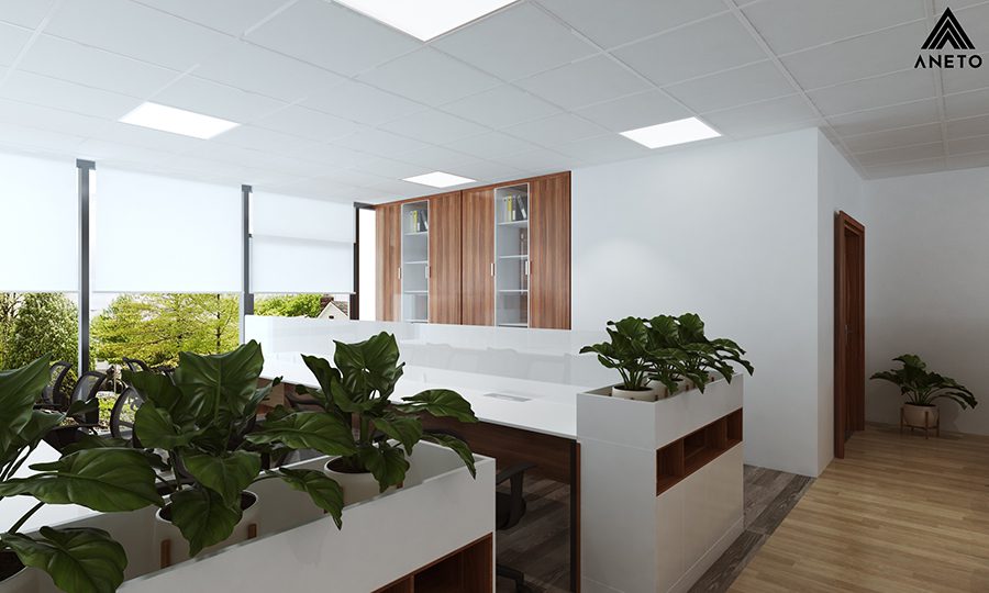 Thiết kế cải tạo nội thất văn phòng TTC tòa nhà RICHY