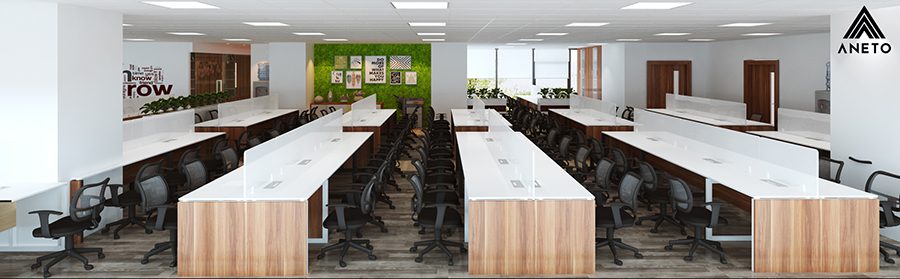 Thiết kế cải tạo nội thất văn phòng TTC tòa nhà RICHY