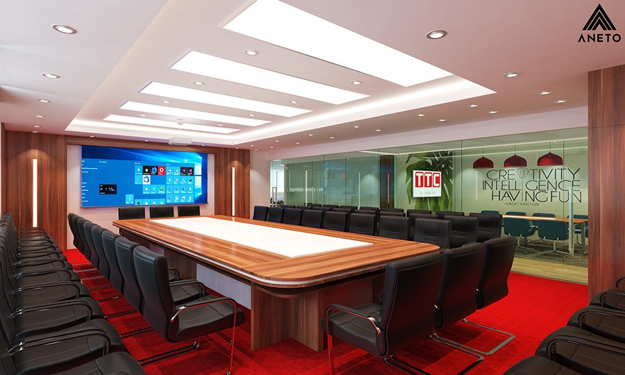 Thiết kế cải tạo nội thất văn phòng TTC tòa nhà RICHY