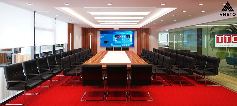 Thiết kế cải tạo nội thất văn phòng TTC tòa nhà RICHY