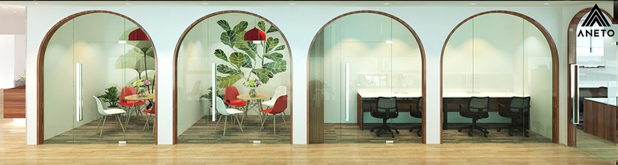 Thiết kế cải tạo nội thất văn phòng TTC tòa nhà RICHY