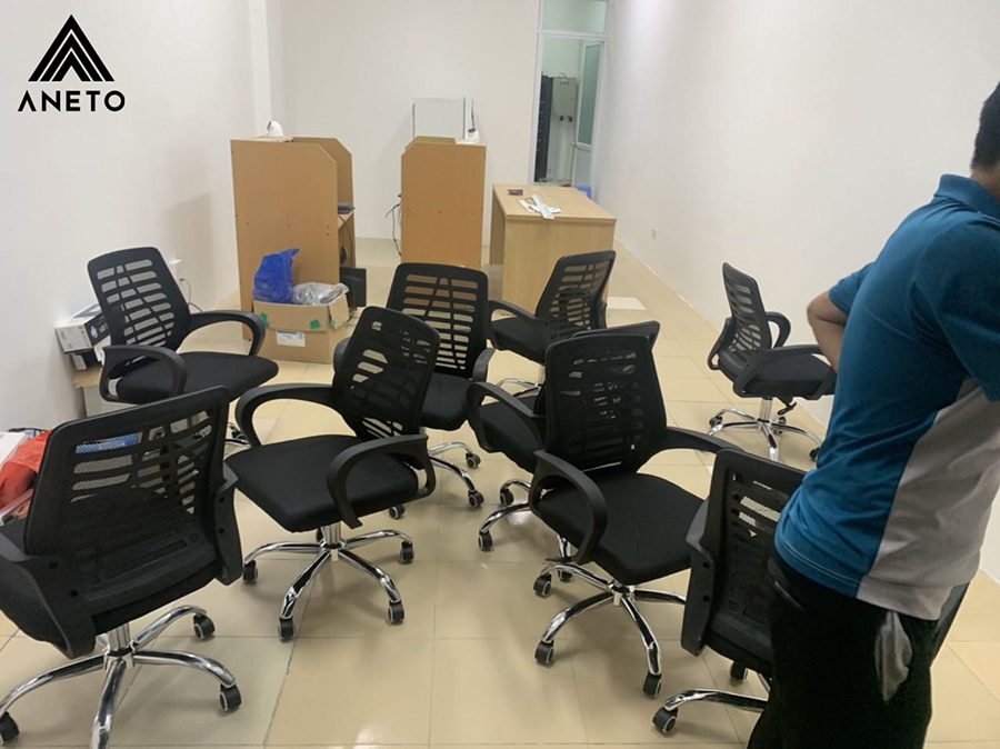 Quy trình lắp đặt hoàn thiện nội thất văn phòng