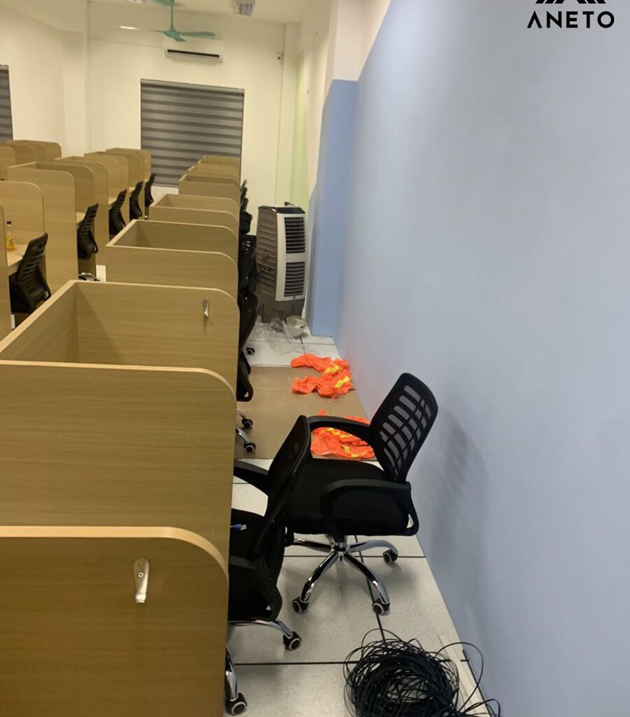 Quy trình lắp đặt hoàn thiện nội thất văn phòng