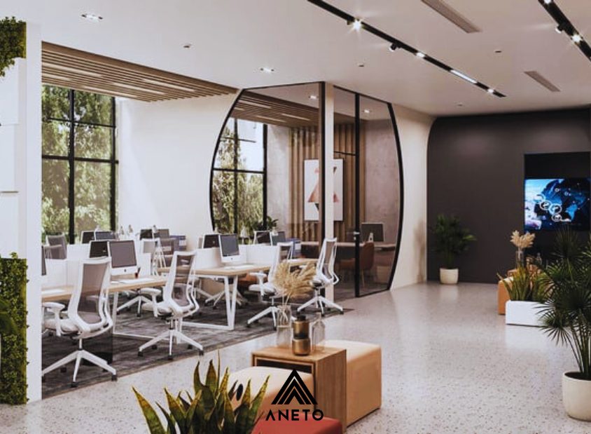 Gợi ý thiết kế văn phòng 50m2 hiệu quả Gợi ý thiết kế văn phòng 50m2 hiệu quả
