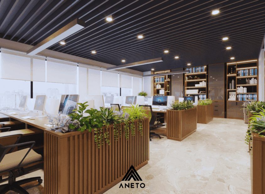 Gợi ý thiết kế văn phòng 50m2 hiệu quả Gợi ý thiết kế văn phòng 50m2 hiệu quả