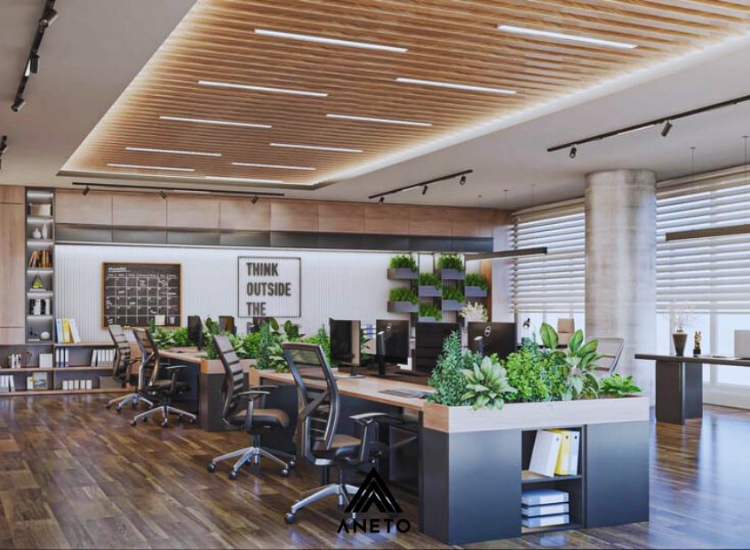 Gợi ý thiết kế văn phòng 50m2 hiệu quả Gợi ý thiết kế văn phòng 50m2 hiệu quả