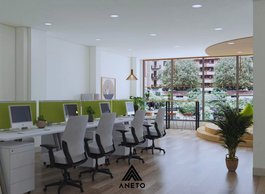 Gợi ý thiết kế văn phòng 50m2 hiệu quả Gợi ý thiết kế văn phòng 50m2 hiệu quả