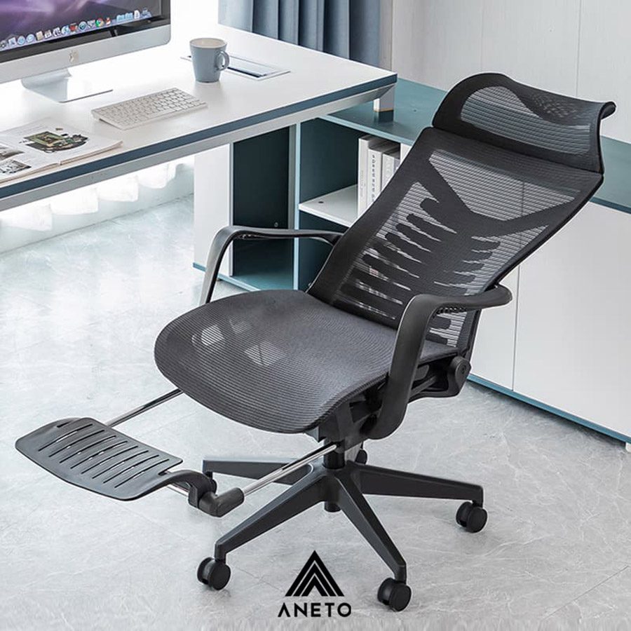 Ghế công thái học gác chân ngả lưng 160 độ