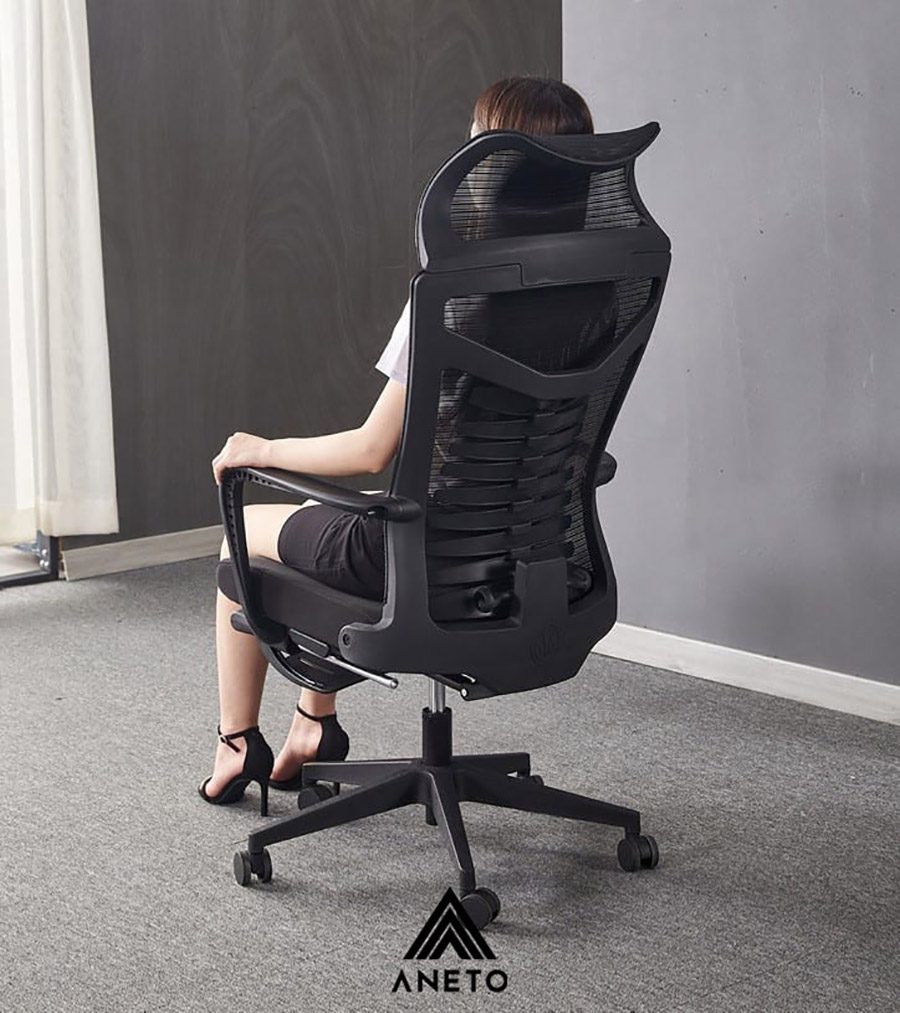 Ghế công thái học gác chân ngả lưng 160 độ