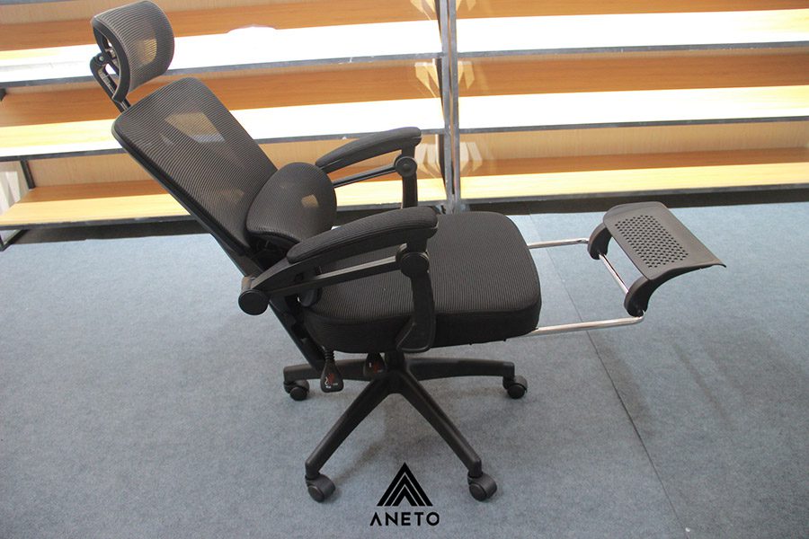Ghế công thái học gác chân ngả lưng 160 độ