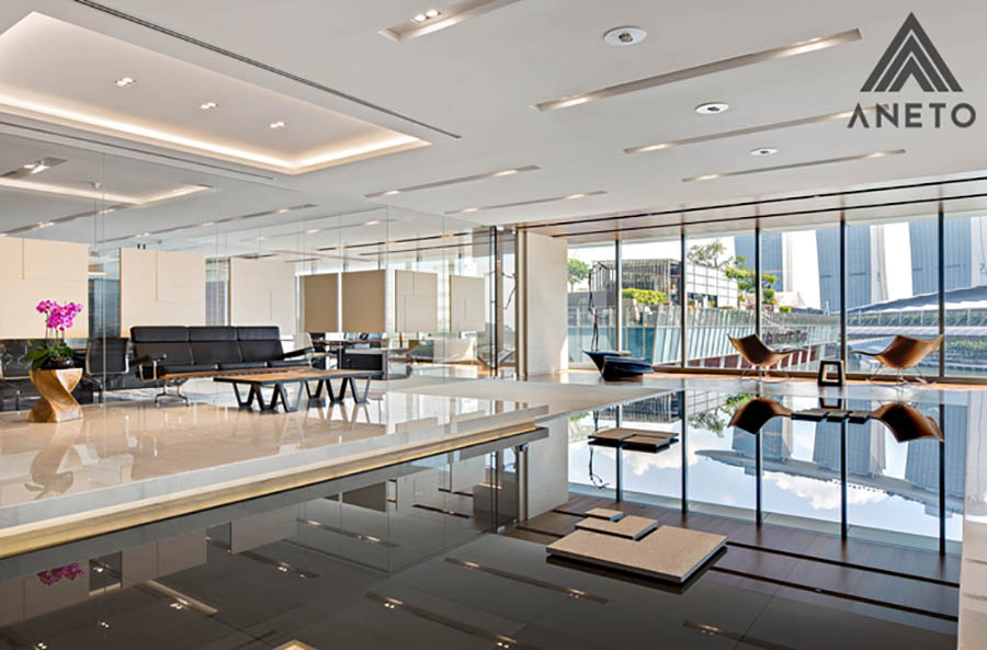 Thiết kế văn phòng diện tích 100m2 tối ưu không gian Thiết kế văn phòng diện tích 100m2 tối ưu không gian