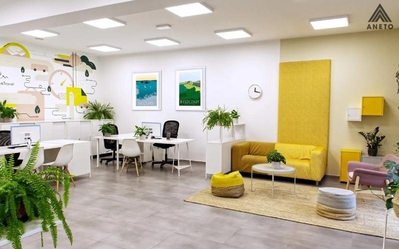 Cách thiết kế văn phòng 70m2 ấn tượng và đẹp Cách thiết kế văn phòng 70m2 ấn tượng và đẹp