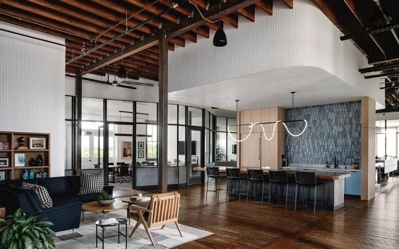 Cách thiết kế văn phòng 70m2 ấn tượng và đẹp Cách thiết kế văn phòng 70m2 ấn tượng và đẹp