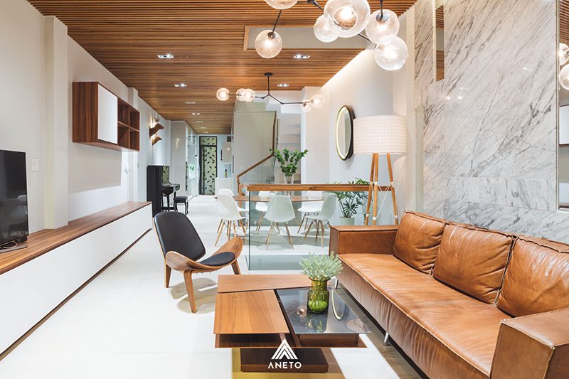 Văn phòng nhà ống sự kết hợp giữa chức năng và thẩm mỹ