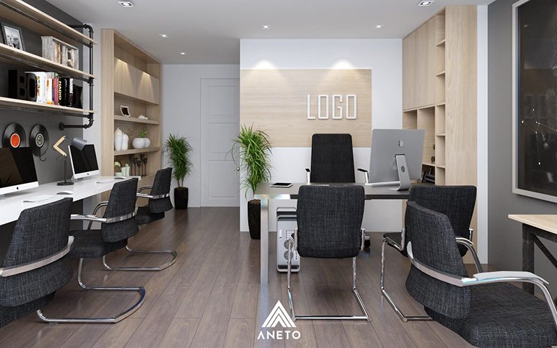 Văn phòng nhà ống sự kết hợp giữa chức năng và thẩm mỹ