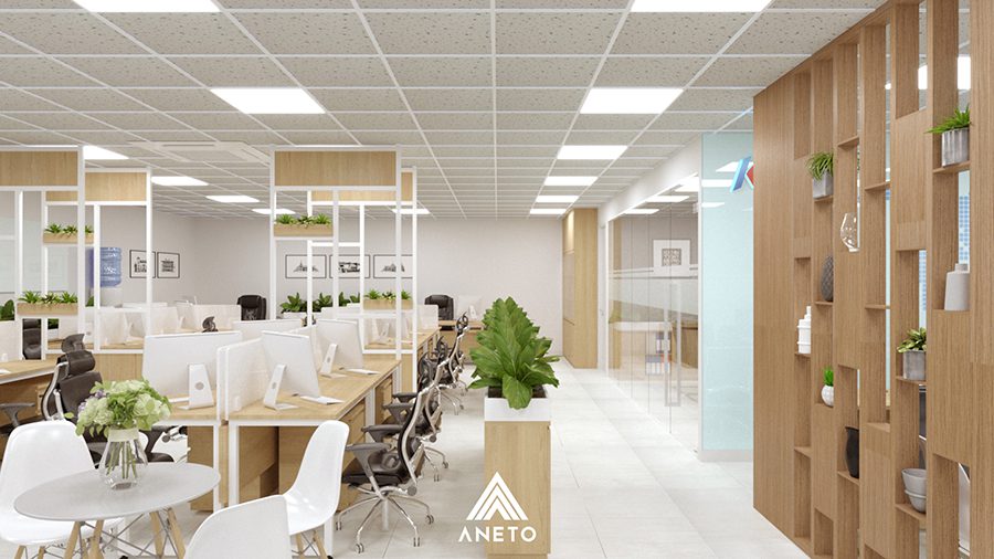 Xu hướng thiết kế văn phòng 150m² Thiết kế không gian làm việc 150m2