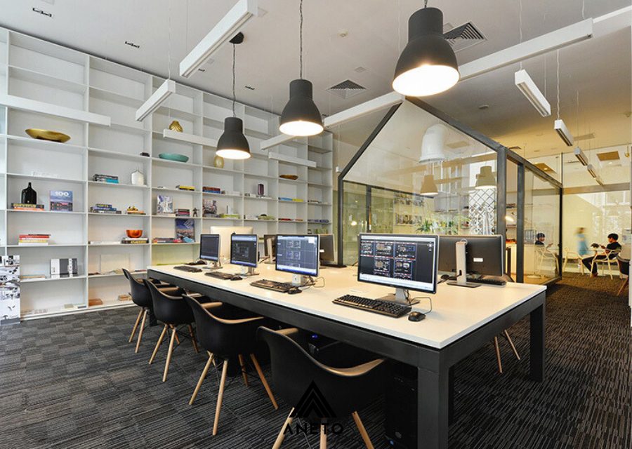Thiết Kế Văn Phòng 80m² - Giải Pháp Tối Ưu từ ANETO Thiết Kế Văn Phòng 80m² - Giải Pháp Tối Ưu từ ANETO