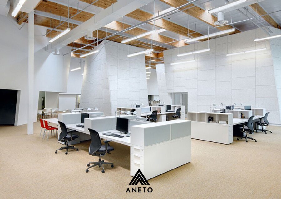 Thiết Kế Văn Phòng 80m² - Giải Pháp Tối Ưu từ ANETO Thiết Kế Văn Phòng 80m² - Giải Pháp Tối Ưu từ ANETO