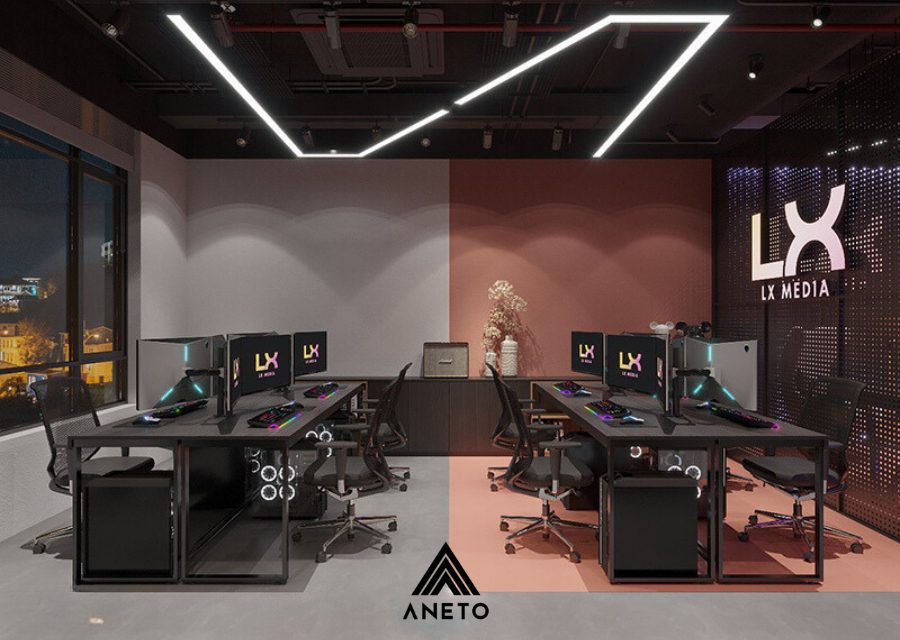 Thiết Kế Văn Phòng 80m² - Giải Pháp Tối Ưu từ ANETO Thiết Kế Văn Phòng 80m² - Giải Pháp Tối Ưu từ ANETO