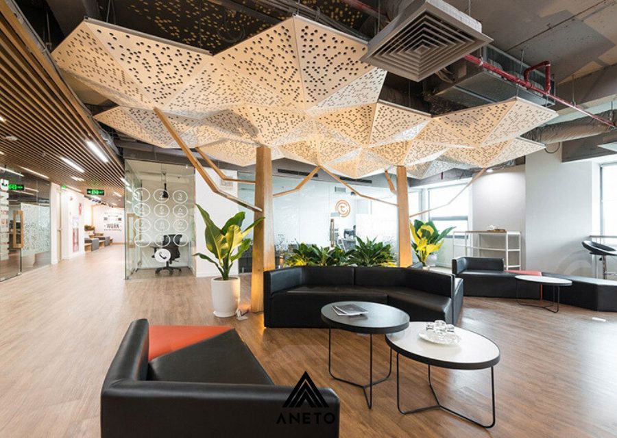 Thiết Kế Văn Phòng 80m² - Giải Pháp Tối Ưu từ ANETO Thiết Kế Văn Phòng 80m² - Giải Pháp Tối Ưu từ ANETO