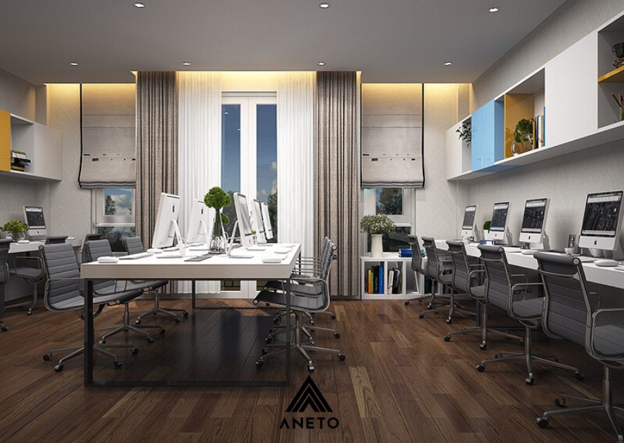 Thiết Kế Văn Phòng 80m² - Giải Pháp Tối Ưu từ ANETO Thiết Kế Văn Phòng 80m² - Giải Pháp Tối Ưu từ ANETO