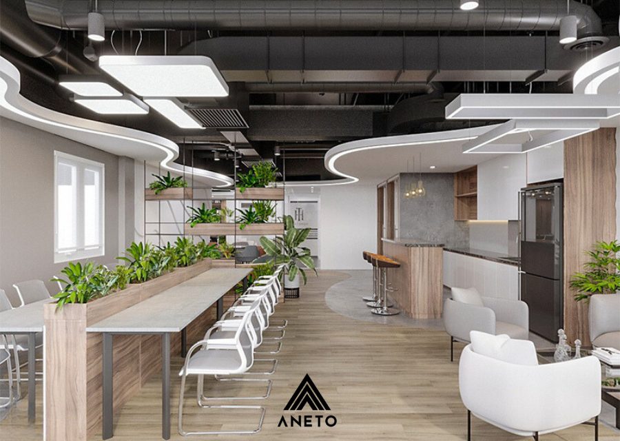Thiết Kế Văn Phòng 80m² - Giải Pháp Tối Ưu từ ANETO Thiết Kế Văn Phòng 80m² - Giải Pháp Tối Ưu từ ANETO