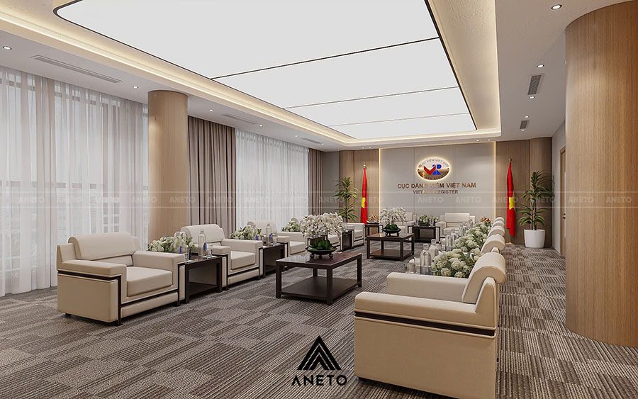 Thiết Kế Nội Thất Phòng Họp - Cục Đăng Kiểm Việt Nam