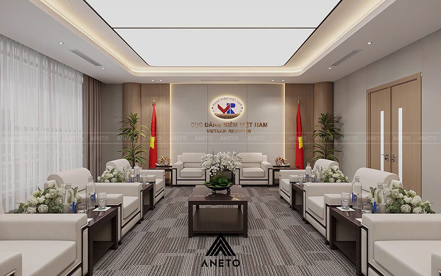 Thiết Kế Nội Thất Phòng Họp - Cục Đăng Kiểm Việt Nam