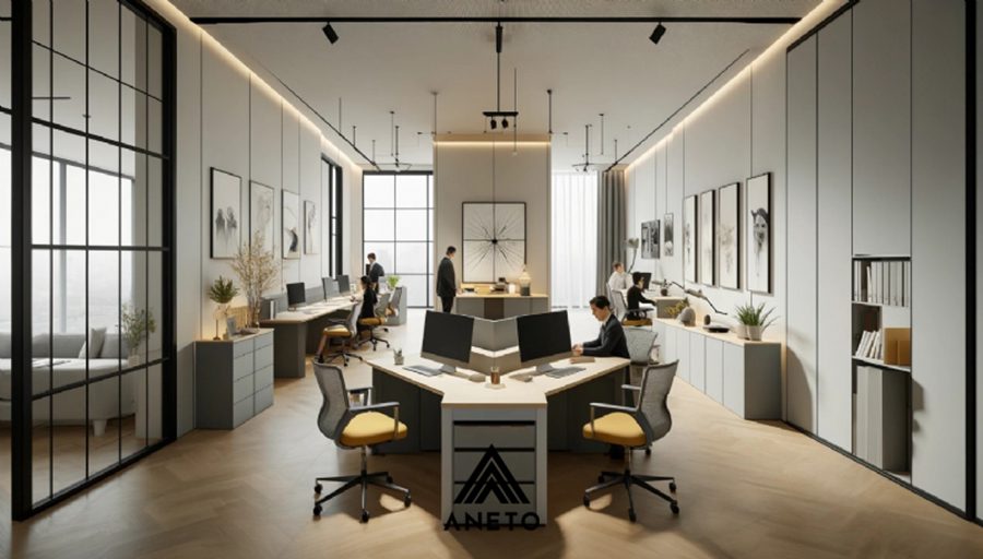 Tối ưu không gian văn phòng với nội thất thông minh Tối ưu không gian văn phòng với nội thất thông minh