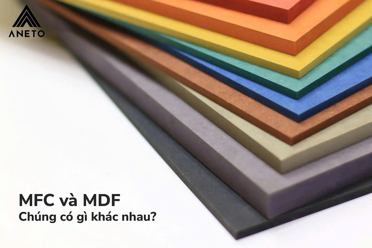 MFC và MDF là gì? Cách phân biệt MFC và MDF