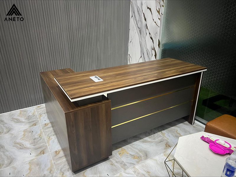 7 mẫu bàn giám đốc đẹp mê hồn do Aneto trực tiếp lắp đặt